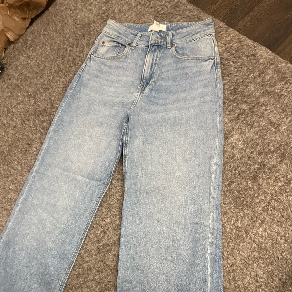 H&M Light Blue Flare Jeans